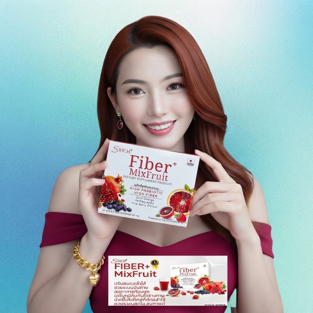 Fiber MixFruit 4 กล่อง